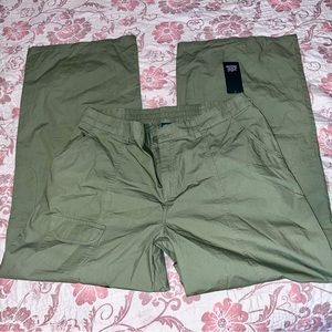 Dark green cargo pants